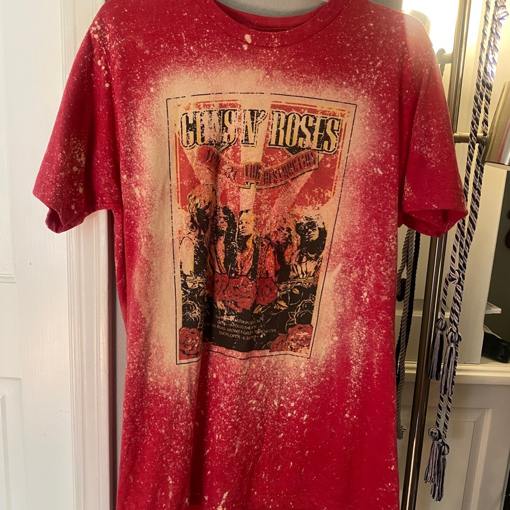 guns and roses tshirt medium